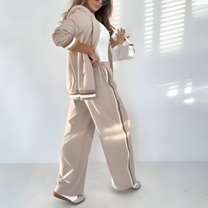 Ensemble Rayé Chic Pour Femme | Antoinette