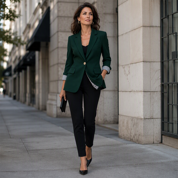 Camille | Blazer Structuré et Ajusté pour Femme
