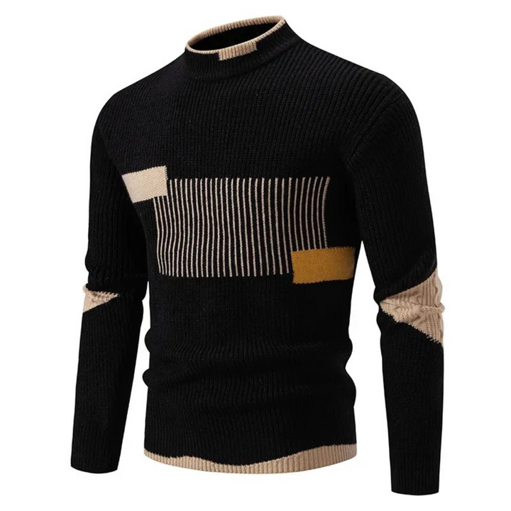 Pull à motifs contrastés pour homme | Ashford