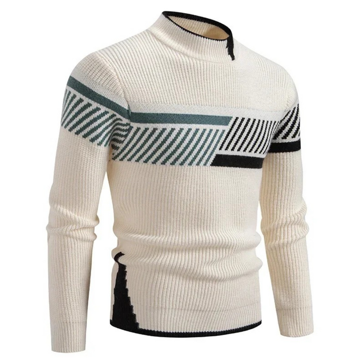 Pull à motifs contrastés pour homme | Ashford