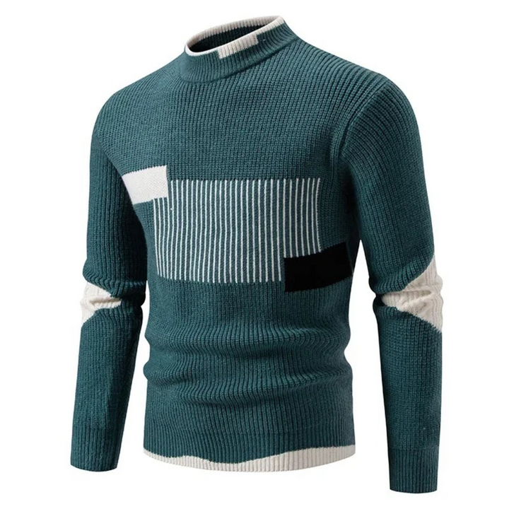 Pull à motifs contrastés pour homme | Ashford