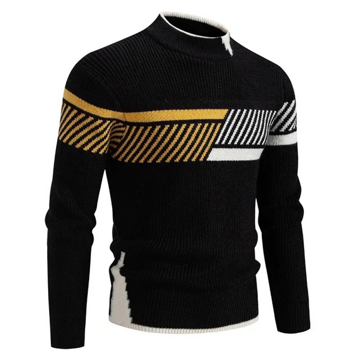 Pull à motifs contrastés pour homme | Ashford