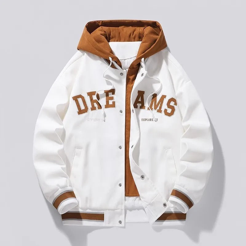 Veste Varsity à Capuche Sophistiquée | Kent