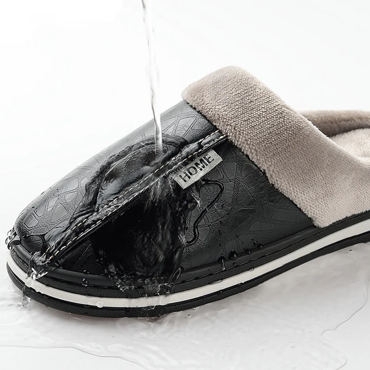 Chaussons confort doublés pour homme | Olmirel