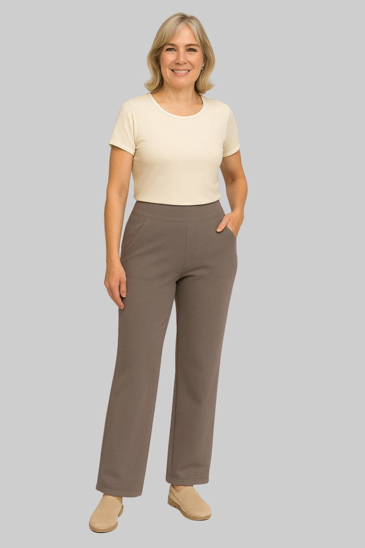 Pantalon Stretch Confortable Pour Femme | Marceau Lyon